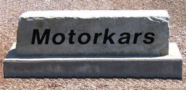 motorkars stone marker