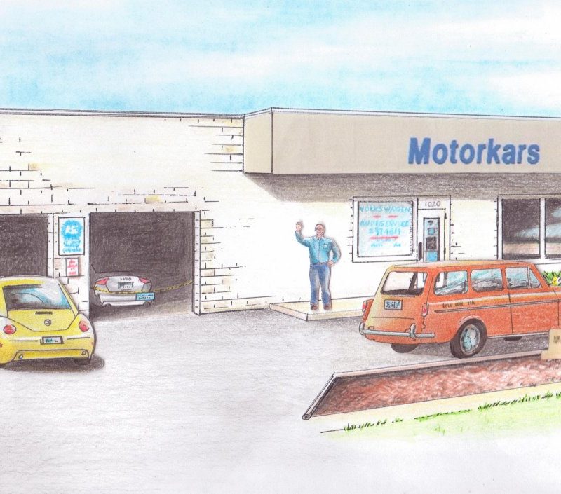 Motorkars Drawing by Jack Rogers